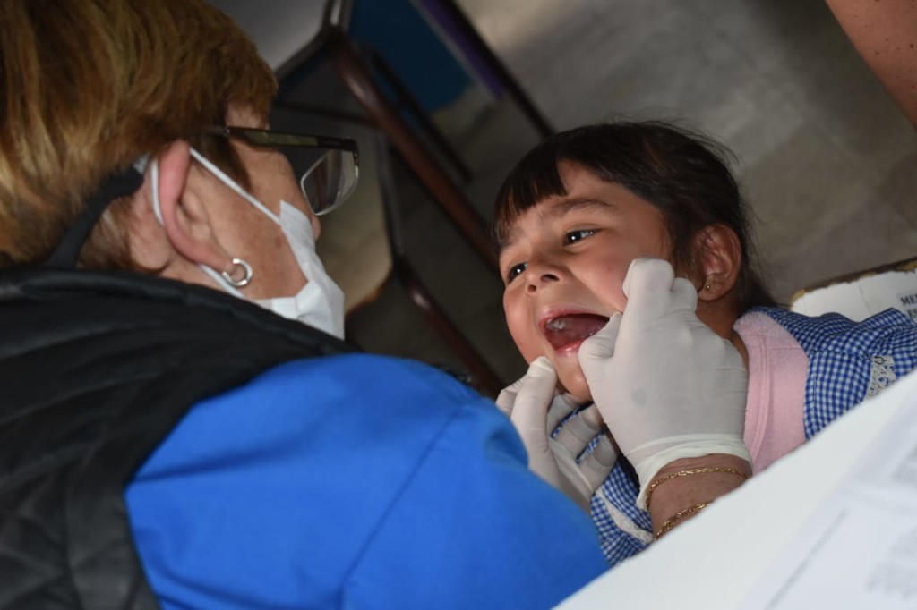 La Municipalidad continúa con los controles odontológicos en los Jardines de Infantes