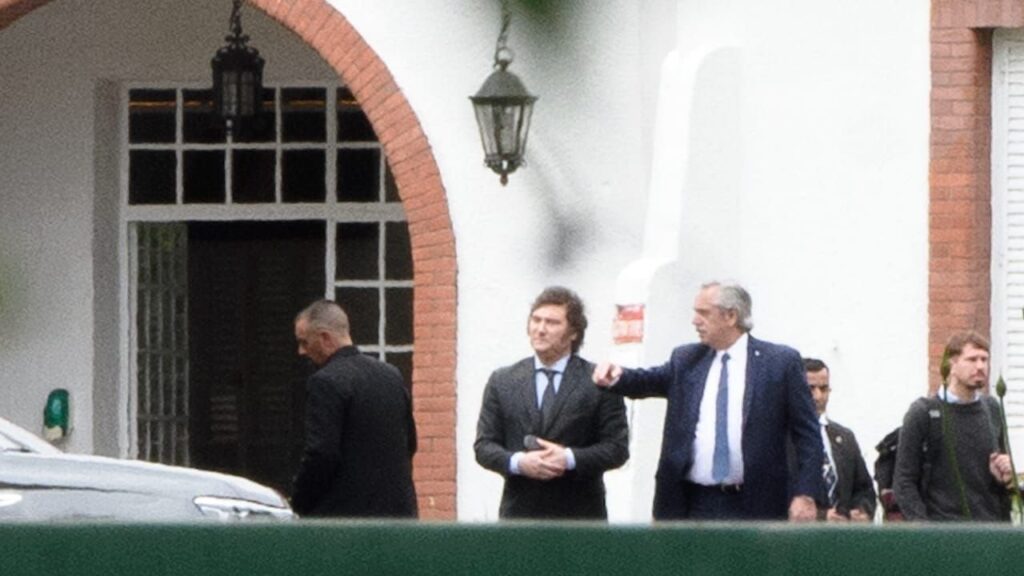 Comenzó la transición: Javier Milei se reunió durante más de dos horas con Alberto Fernández en la Quinta de Olivos